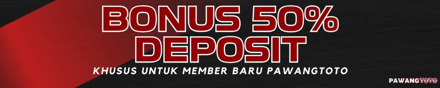Bonus 50 Persen Diawal